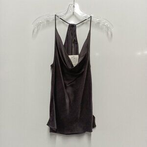 Women's Saja Silk Cowl Neck Camisole Size S